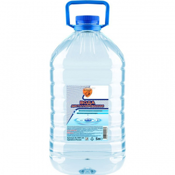 Дистиллированная вода 5л (EL-0901.04) [ELTRANS]